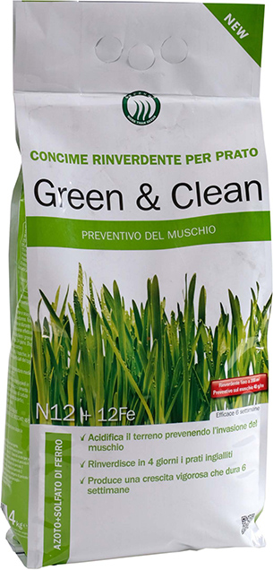 concimi per prato green clean